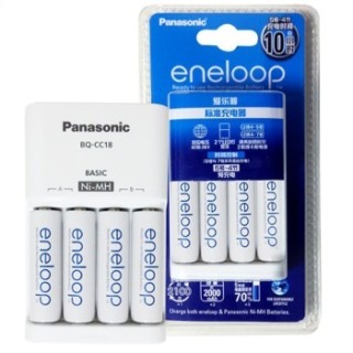 eneloop 爱乐普 K-KJ18MCC40C 高性能 标准充电套装(5号*4节)