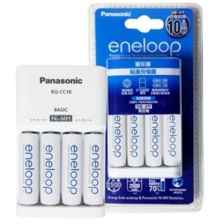 eneloop 爱乐普 K-KJ18MCC40C 高性能 标准充电套装（5号*4节）