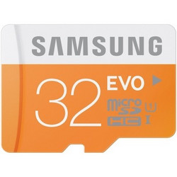 SAMSUNG 三星 EVO MicroSDHC 存储卡（32GB、UHS-I）