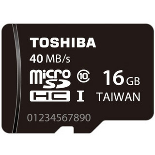 TOSHIBA 东芝 MicroSDHC 存储卡（16GB、UHS-I）