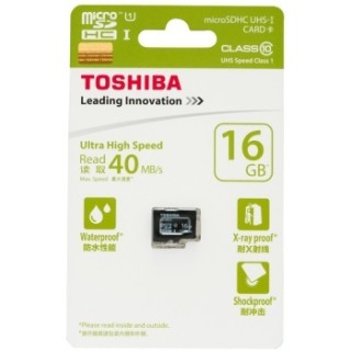 TOSHIBA 东芝 MicroSDHC 存储卡(16GB、UHS-I)
