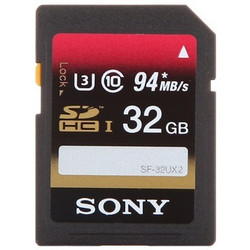 SONY 索尼 SF-32UX2 32GB 存储卡（读速94MB/s）