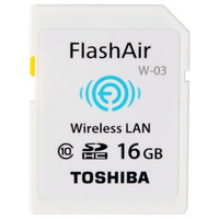 移动端：TOSHIBA 东芝 16GB FlashAir Wi-Fi传输 SDHC存储卡