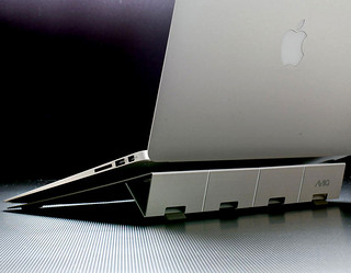 AViiQ Portable Laptop Stand 超薄笔记本电脑折叠支架