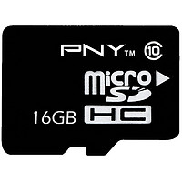 PNY 必恩威 MicroSDHC 存储卡（16GB、Class10）