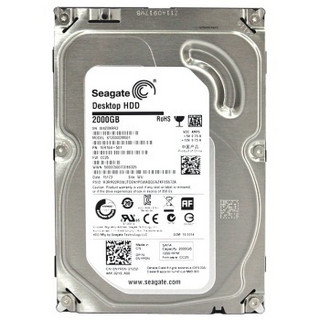 SEAGATE 希捷 Desktop HDD系列 3.5英寸台式机硬盘 2TB 64MB(7200rpm、PMR)ST2000DM001