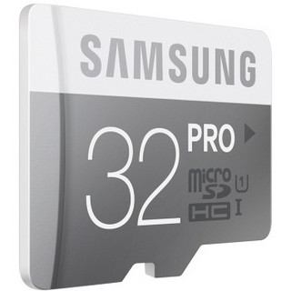 SAMSUNG 三星 PRO 32GB TF(MicroSDHC)存储卡