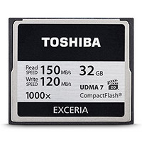 TOSHIBA 东芝 EXCERIA CF存储卡（32GB、1000x）