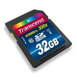 Transcend 创见 SDHC存储卡（ 32GB、UHS-I）