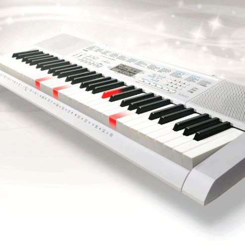 新低价：CASIO 卡西欧 LK-247 电子琴（发光键盘，内置采样功能）