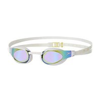 Speedo 速比涛 Fastskin3 中性 鲨鱼皮超防渗游泳眼镜 213023白色