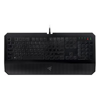 RAZER 雷蛇 噬魂金蝎标准版 104键 有线薄膜键盘 黑色 无光