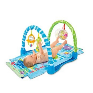 Fisher-Price 费雪 P5331 婴儿踢踏爬行地毯 102*43cm