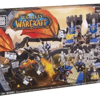 MEGA BLOKS 魔兽世界 Deathwing‘s Stormwind Assault 暴风城大门 死亡之翼