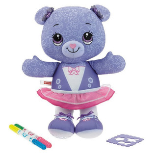 Fisher-Price 费雪 Doodle Bear Viole 小熊涂鸦玩偶