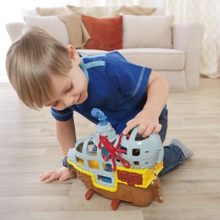 Fisher-Price 费雪 Disney Jake and The Never Land Pirates Rolling Submarine Bucky 模型