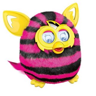 Hasbro 孩之宝 Furby Boom 菲比精灵 智能互动宠物 直条纹