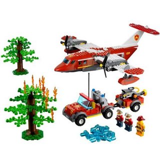 LEGO 乐高 City城市系列 4209 城市组消防飞机