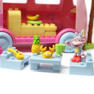 MEGA BLOKS 美高 556083 Dora‘s Vacation Adventure 朵拉度假奇遇