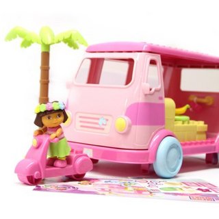 MEGA BLOKS 美高 556083 Dora‘s Vacation Adventure 朵拉度假奇遇