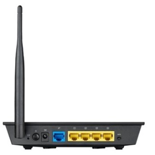 ASUS 华硕 RT-N10E 150M WiFi 4 家用路由器 黑色