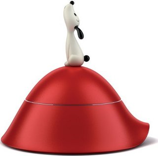 ALESSI Lula Dog Bowl with Lid 狗狗餐具