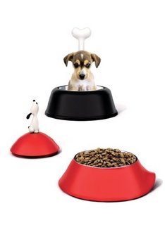 ALESSI Lula Dog Bowl with Lid 狗狗餐具