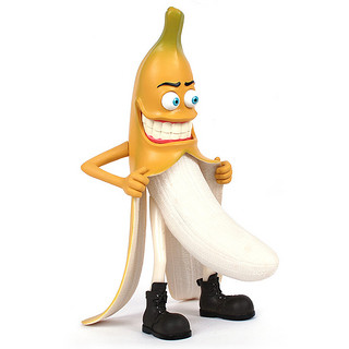Head Play bad banana man 邪恶的蕉 猥琐版坏香蕉先生