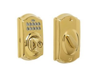 SCHLAGE/西勒奇 BE365 CAM 505 电子密码门锁