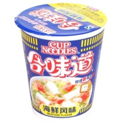 NISSIN 日清食品 合味道 方便面 海鲜风味 84g *31件