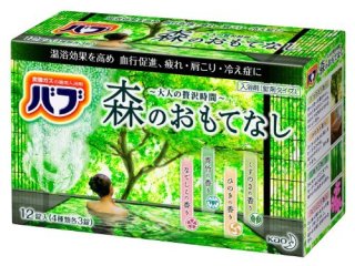 Kao 花王 森林气息药用盆浴剂 12片