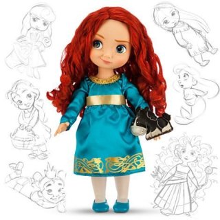 Disney 迪士尼 Animators Collection Merida Doll 动画师沙龙系列 梅里达娃娃