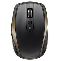 logitech 罗技 MX Anywhere 2 2.4G蓝牙 优联 双模无线鼠标 1000DPI 黑色