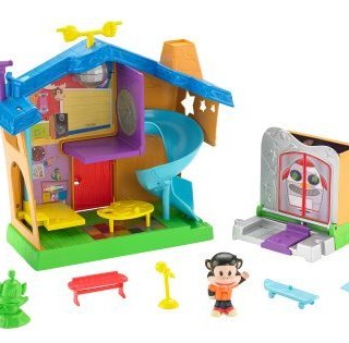 Fisher-Price 费雪 Julius Jr. Rock ‘n Playhouse Box 猴子摇滚剧场房子套装