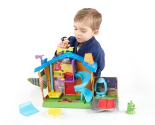 Fisher-Price 费雪 Julius Jr. Rock ‘n Playhouse Box 猴子摇滚剧场房子套装