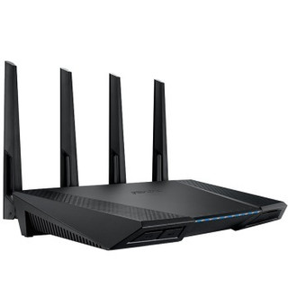 ASUS 华硕 RT-AC87U 2400M WiFi 5 家用路由器 黑色