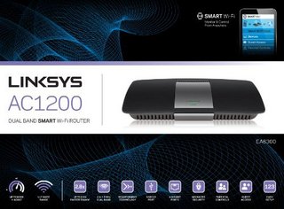 LINKSYS 领势 EA6300 WiFi 4 家用路由器