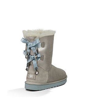 UGG australia Bailey Bow Bling I Do 婚礼系列 女款真皮雪地靴