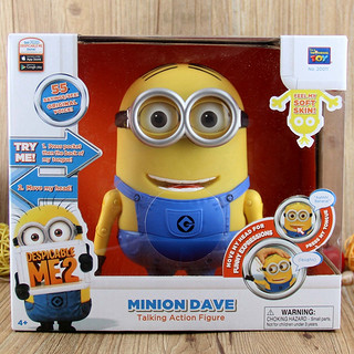 THINKWAY TOYS Minion Dave 会说话的小黄人 手办模型