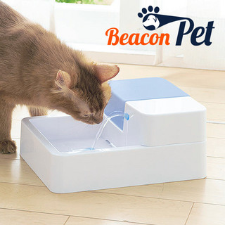 BeaconPet Cube Aura Fountain 抗菌电动循环宠物饮水器