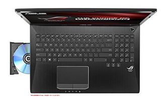 ASUS 华硕 G750JY-T4039H 17.3英寸 笔记本电脑 (黑色、酷睿i7-4860HQ、32GB、256GB SSD+2TB HDD、GTX 980M 8GB )