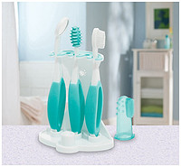 Summer Infant Oral Care Kit 婴儿口腔护理工具 5件套 青色/白色