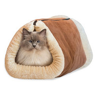 Kitty Shack Cat Tube Mat and Bed 猫咪两用毯床