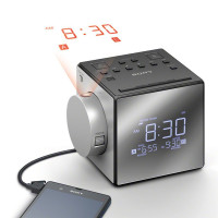 新补货、中亚Prime会员:SONY 索尼 ICFC1PJ 镭射收音机电子闹钟