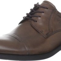ecco 爱步 Birmingham Dress Lace-Up 男士系带正装皮鞋 Whisky 11-11.5