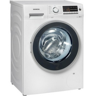 SIEMENS 西门子 3D变速节能系列 WS12M3600W 滚筒洗衣机 6.2kg 白色