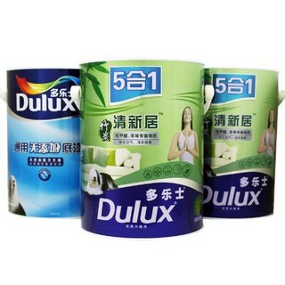 Dulux 多乐士 竹炭清新居 5合1内墙乳胶漆套装