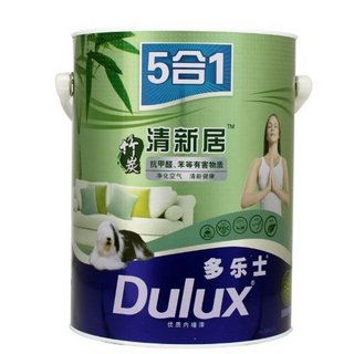 Dulux 多乐士 竹炭清新居 5合1内墙乳胶漆套装