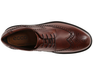 ecco 爱步 Atlanta Wing Tip Oxford 男款正装系带皮鞋