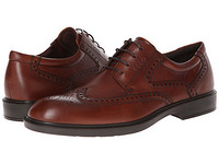 ecco 爱步 Atlanta Wing Tip Oxford 男款正装系带皮鞋